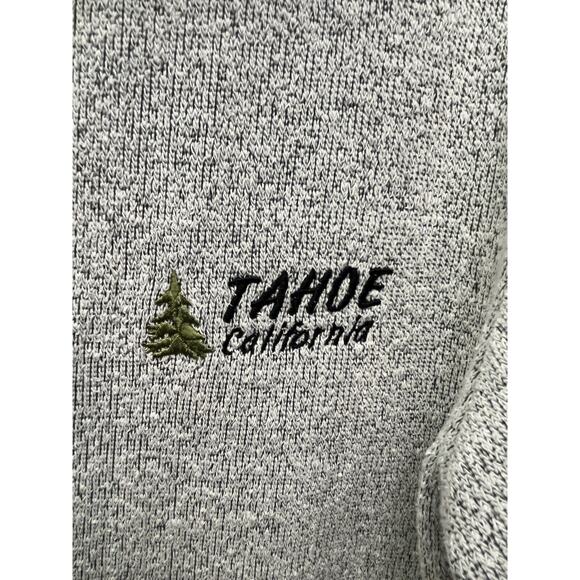 TAHOE California full zip gray Womens medium jacket Made in USA Destination - Picture 6 of 7